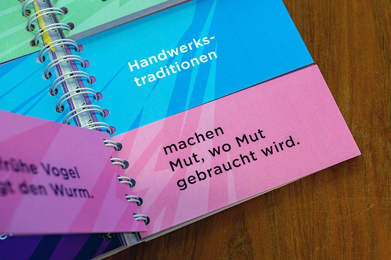 Innenseite mit kombiniertem Satz
