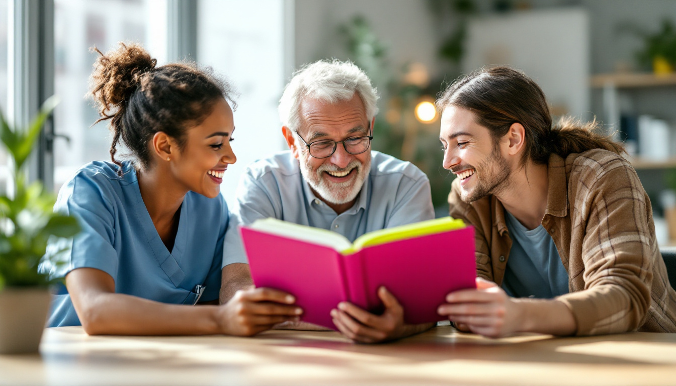 Menschen verschiedener Generationen diskutieren über Deutschmut